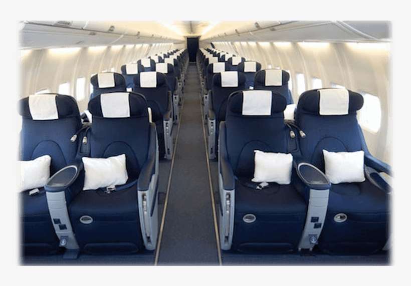 Business Class Private Jet Charter Services - Lufthansa Indvendigt, transparent png download