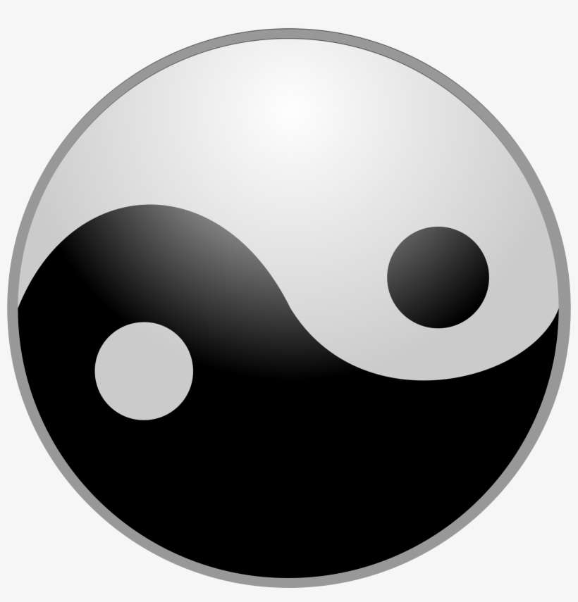 Big Image - Yin And Yang, transparent png download