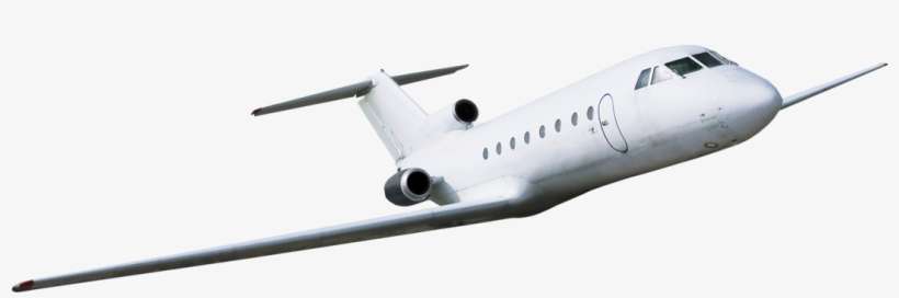 Nice Profile Of A Falcon 7x - Gulfstream V, transparent png download