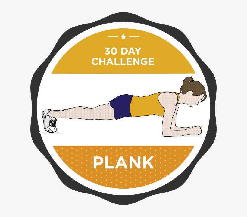 30-day Plank Challenge, transparent png download
