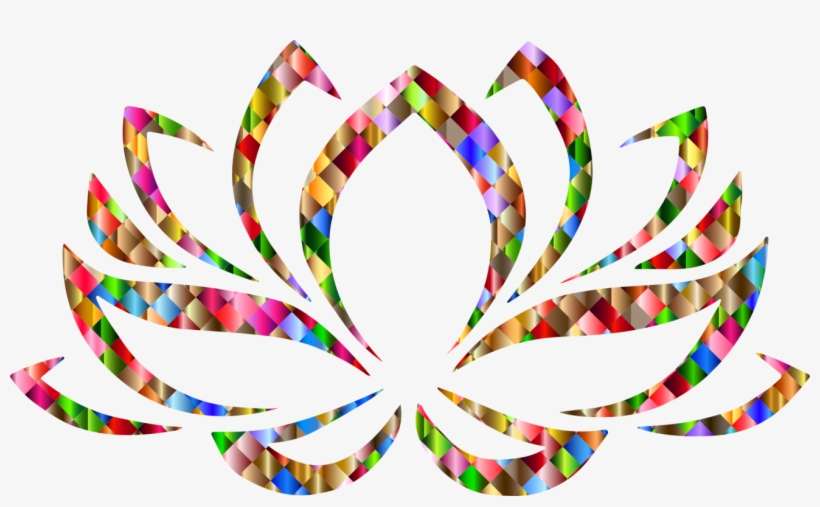 Sacred Lotus Flower Nymphaea Lotus Stencil Art - Lotus Flower Hindu Symbols, transparent png download