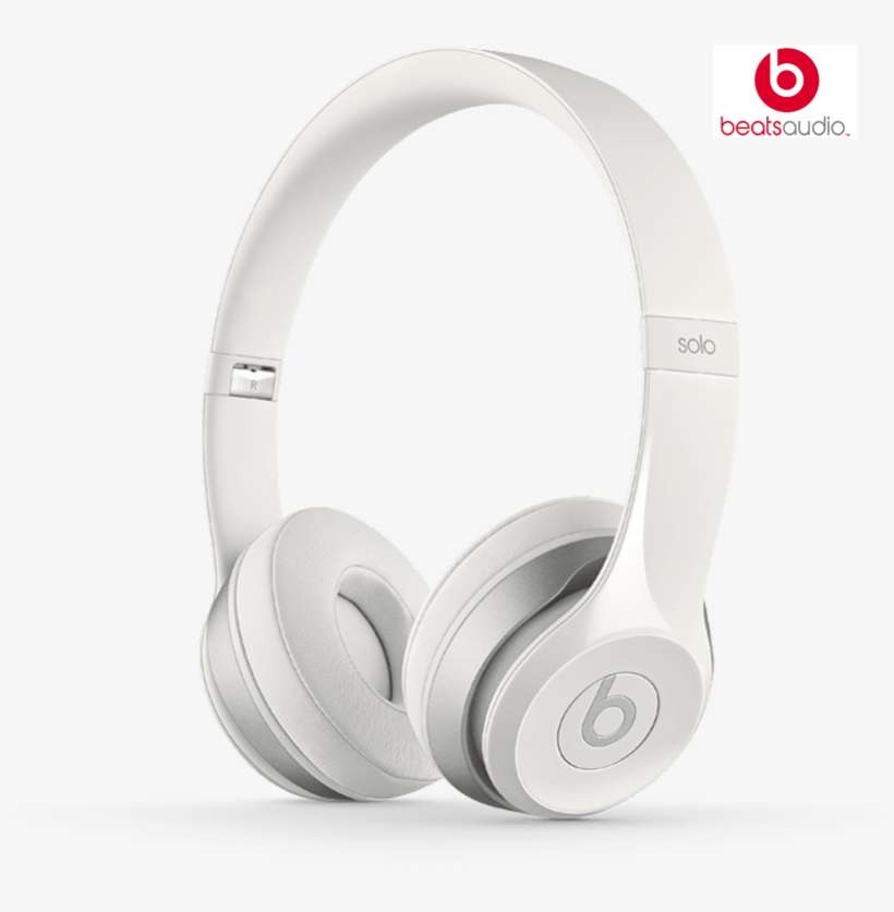 Audifonos-beats - Gloss White Beats Solo 3, transparent png download