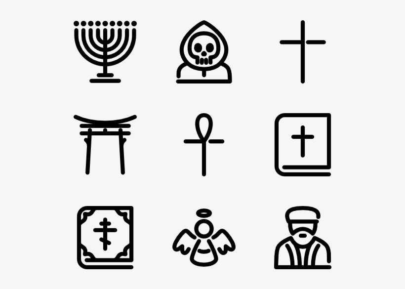 Religion - Vintage Icons Png, transparent png download