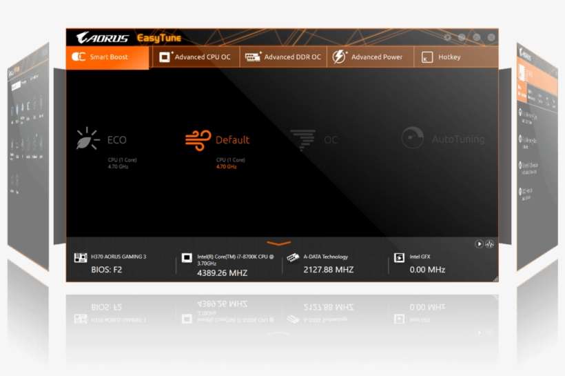 And Voltages In A Windows Environment - Gigabyte Aorus Z390 Bios, transparent png download