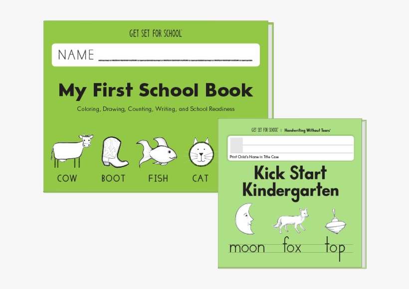 Download Transition To Kindergarten Activity Set Handwriting Without
