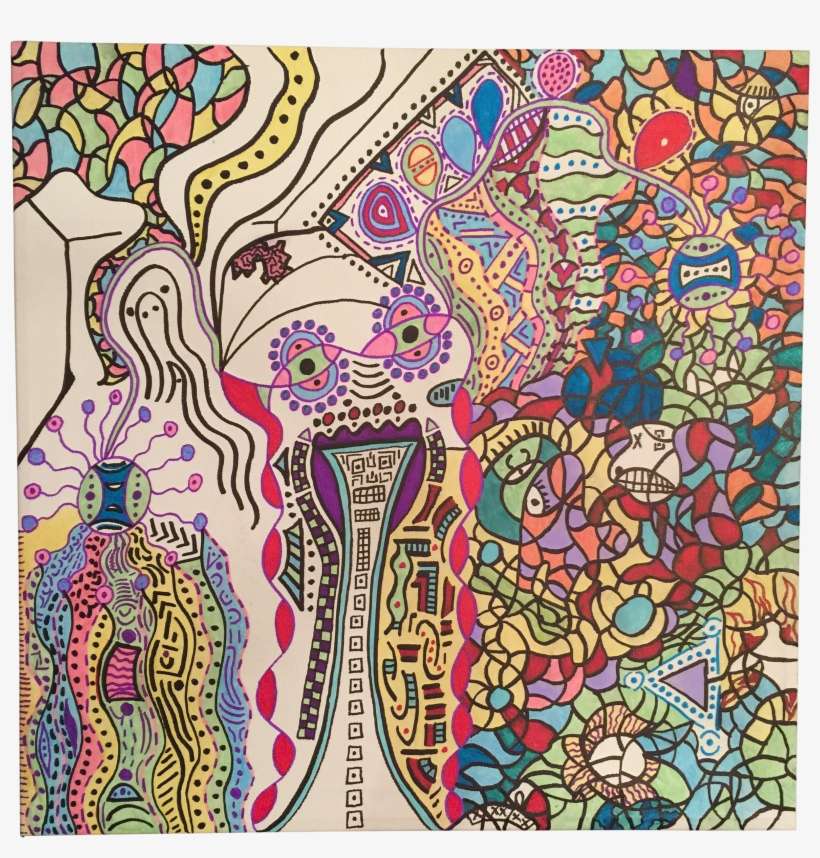 Drawn Triipy Boho - Motif, transparent png download