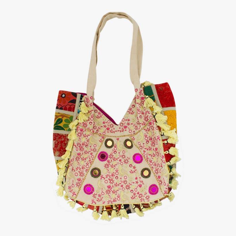 Boho Style Bag - Tote Bag, transparent png download