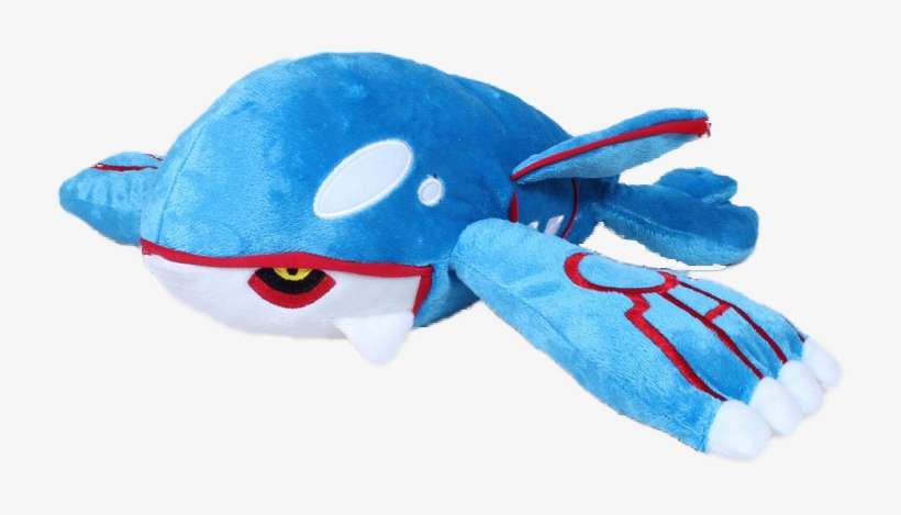 Pelúcia Kyogre Pokémon - Stuffed Toy, transparent png download