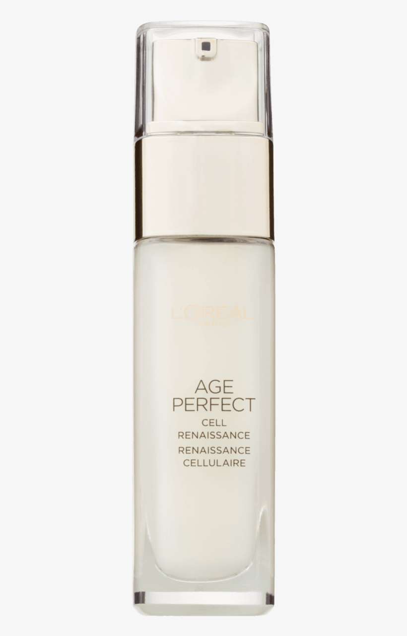 L'oréal Paris Age Perfect Cell Renaissance Herstellende - Glass Bottle, transparent png download