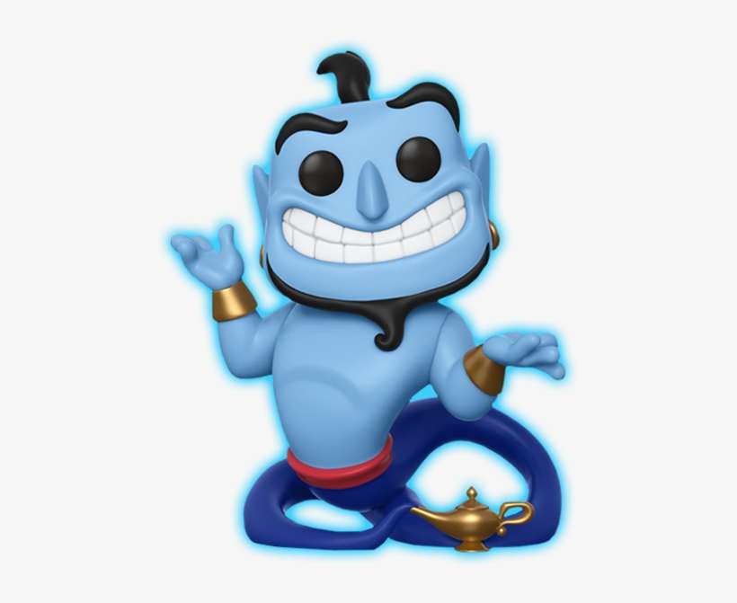 Genie With Lamp Glow Specialty Series Exclusive Pop - Genie With Lamp Funko, transparent png download