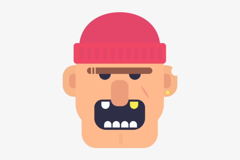 Thug - Portable Network Graphics, transparent png download