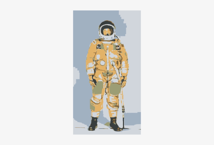 Space Suit Clipart - First Space Suit, transparent png download