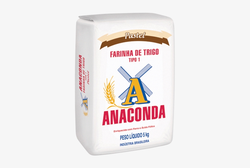 Farinha De Trigo Anaconda Pastel - Anaconda Farinha De Trigo, transparent png download