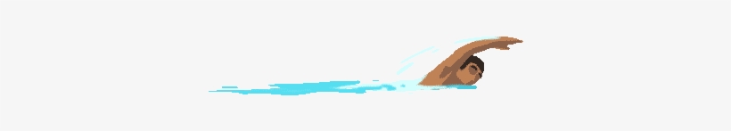 Man Swimming To The Wreckage - Swimming, transparent png download