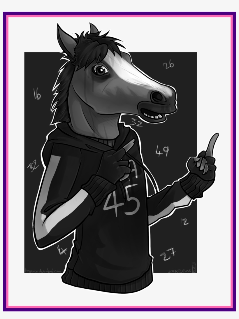 Party Mask Horse Mask Party Inspiring Horse Fingers - Cry Of Fear Simon Fan Art, transparent png download