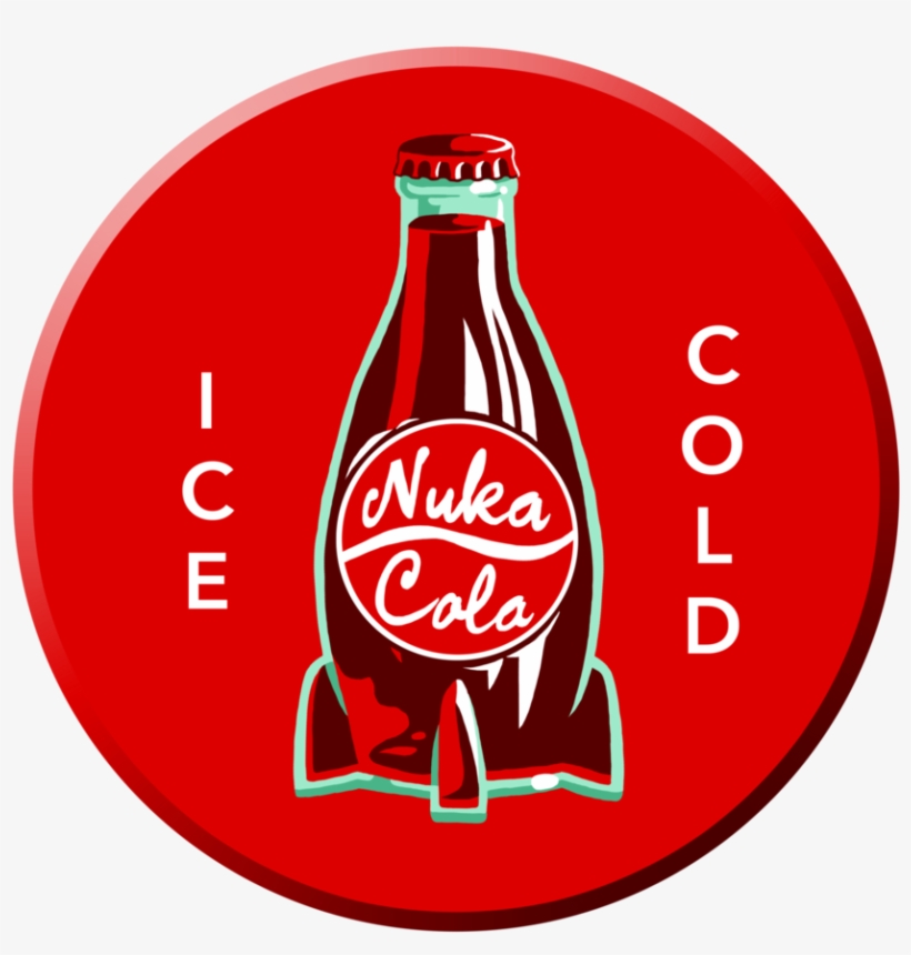 Nuka Cola Ice Cold Png Logo - Fallout Nuka Cola Drawn, transparent png download