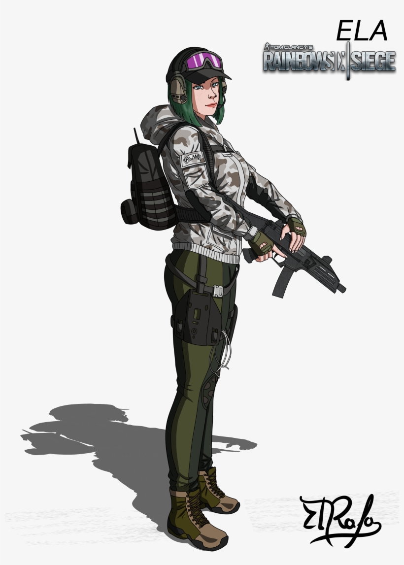 Ela By Zrafa Siege Pinterest Rainbows Gaming - Ghost Recon Wildlands Ela, transparent png download