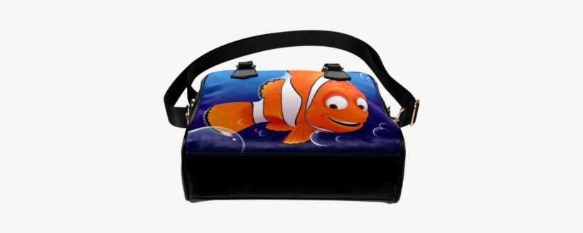 Sale Finding Nemo Print Pu Leather Shoulder Handbag - Handbag, transparent png download