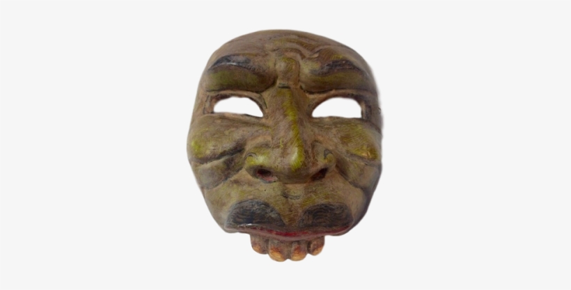 Torajan Wood Mask - Face Mask, transparent png download