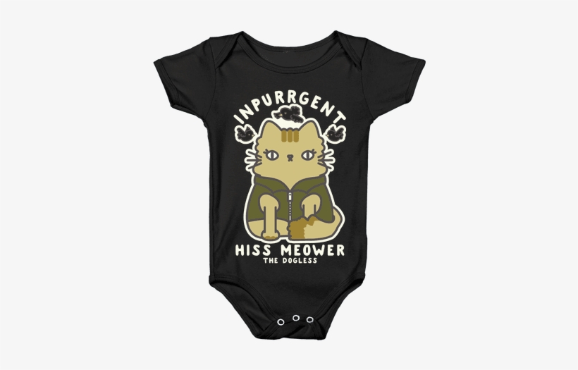 Inpurrrgent Cute Cat Baby Onesy - Baby Gaming, transparent png download