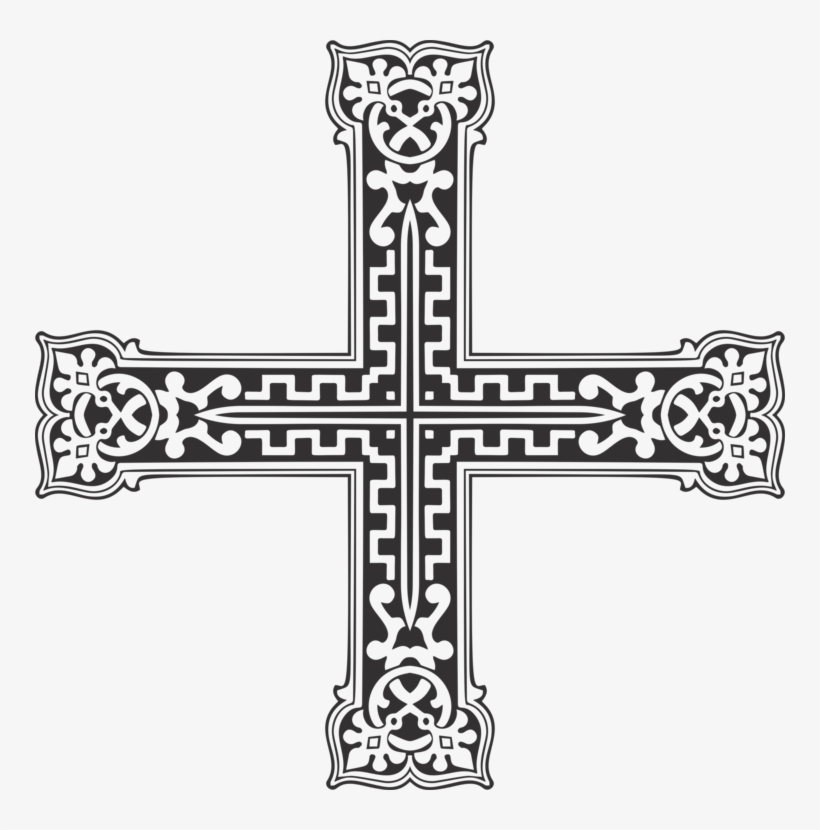 Christian Cross Computer Icons Ornament Art - Christian Cross, transparent png download