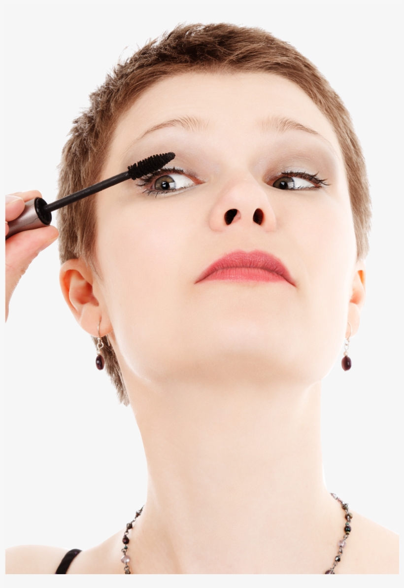Download Girl Doing Makeup Png Image - Girl Doing Makeup Png, transparent png download