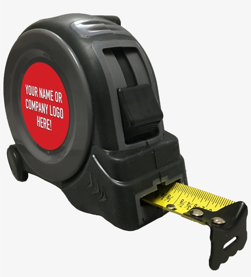 Home > Tape Measures > New 1" X 26' Contractor Tape - Tape Measure, transparent png download