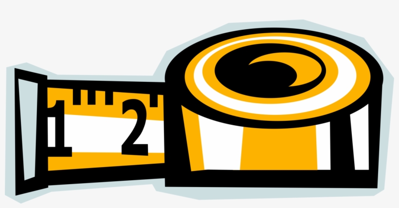 Tape Measure Or Measuring Tape - Measurement, transparent png download
