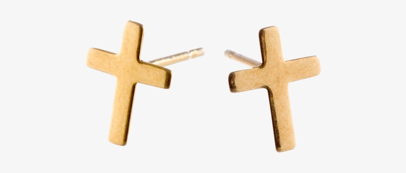 Gold Cross - Gold, transparent png download