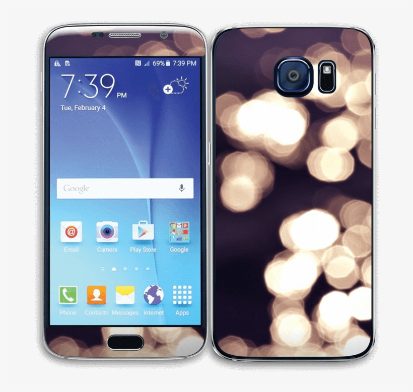 Flashing Lights - - Samsung Galaxy S6 (g920f 64gb 4g Lte) Mobile Phone, transparent png download