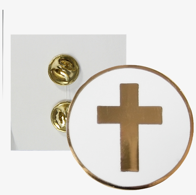Chaplain Collar Ornament Pairs - Cross, transparent png download