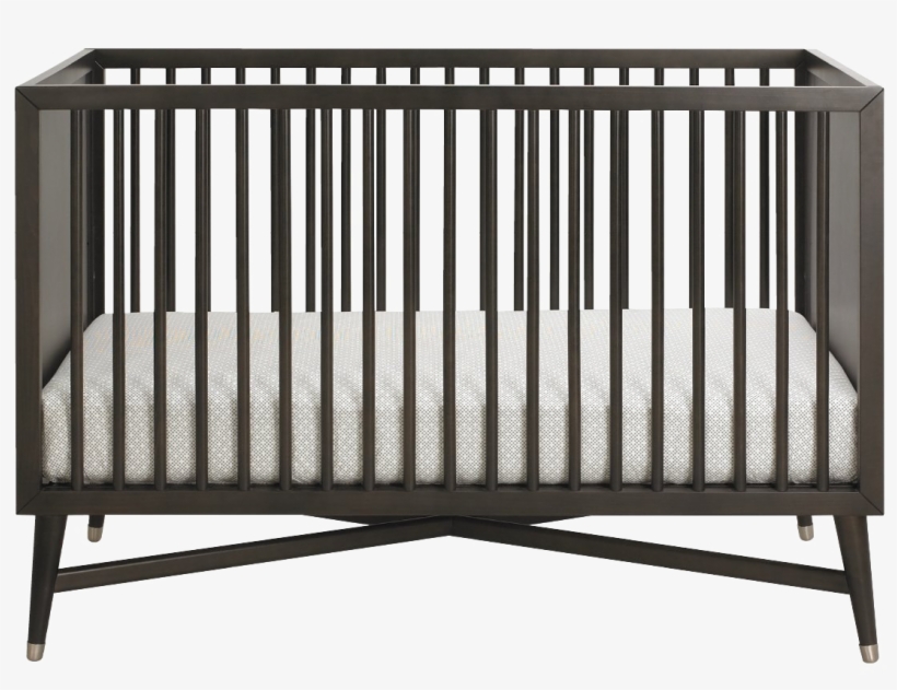 Crib Png Image - Dwellstudio Mid Century Crib Espresso, transparent png download