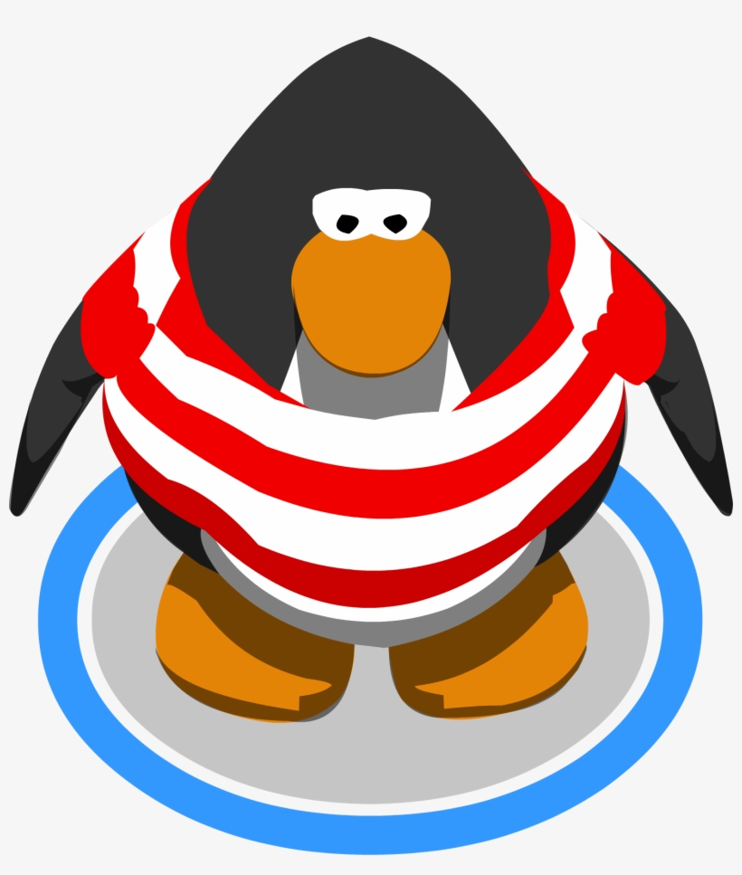 Lighthouse Shirt Ig - Red Penguin Club Penguin, transparent png download