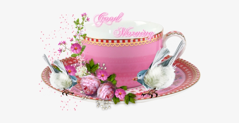 Good Morning - Pip Studio - Ribbon Rose Espresso Cup & Saucer, transparent png download