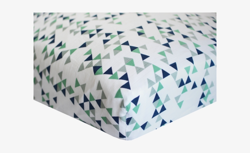 Logan Crib Sheet Blue / Green - Lampshade, transparent png download