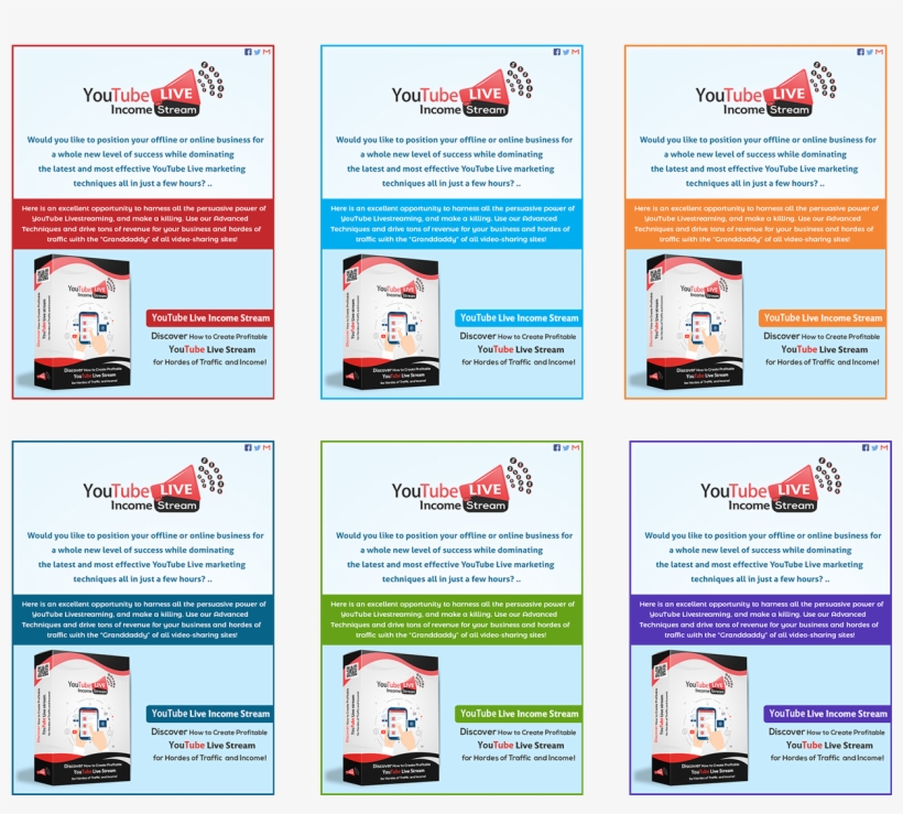 Youtube Live Income Stream Review - Flyer, transparent png download