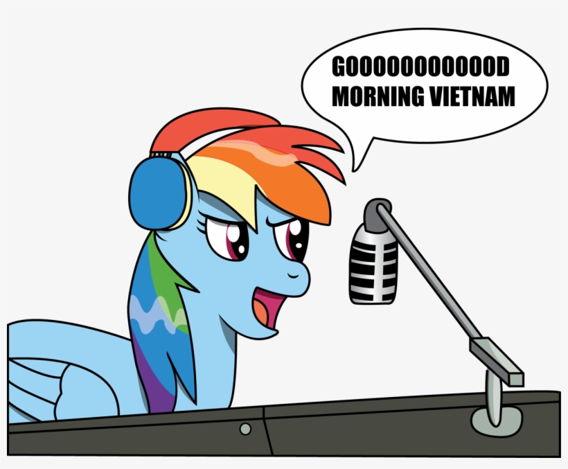 You Can Click Above To Reveal The Image Just This Once, - Good Morning Vietnam Cartoon, transparent png download