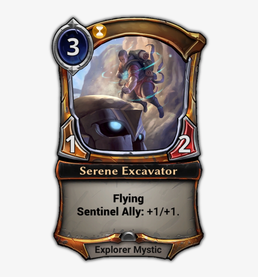 Serene Excavator - Ancient Lore Eternal, transparent png download