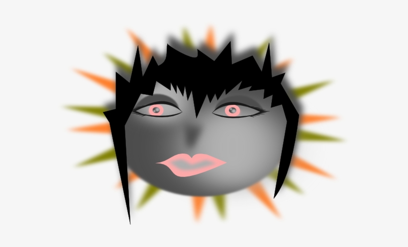 How To Set Use Scary Woman Face Clipart, transparent png download