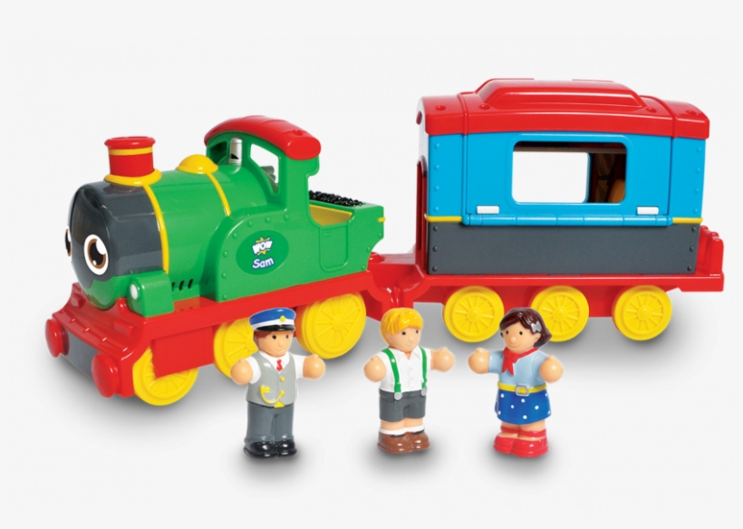 Sam The Steam Train - Toy Vehicle, transparent png download