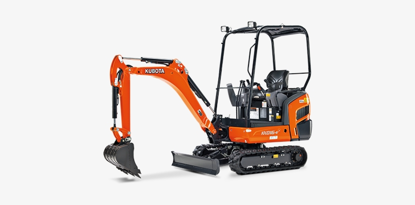 Kubota 1.8 Tonne Excavator, transparent png download