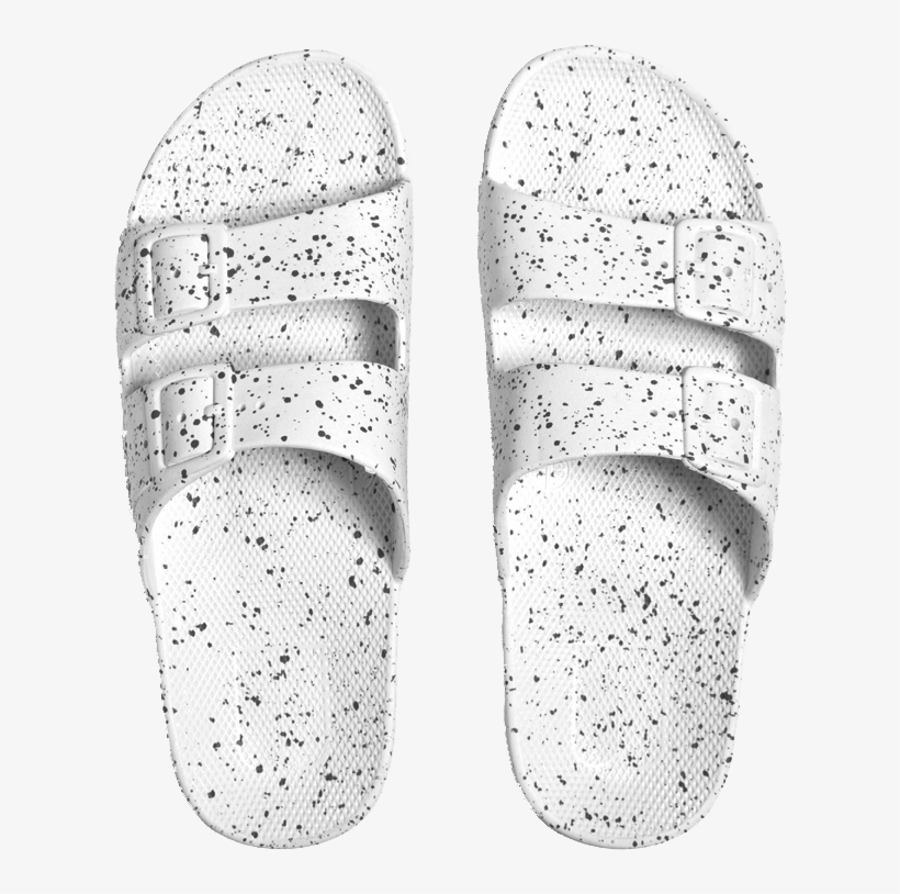 White Splatter - Moses - Freedom Sandals - White Splatter - 36/37, transparent png download