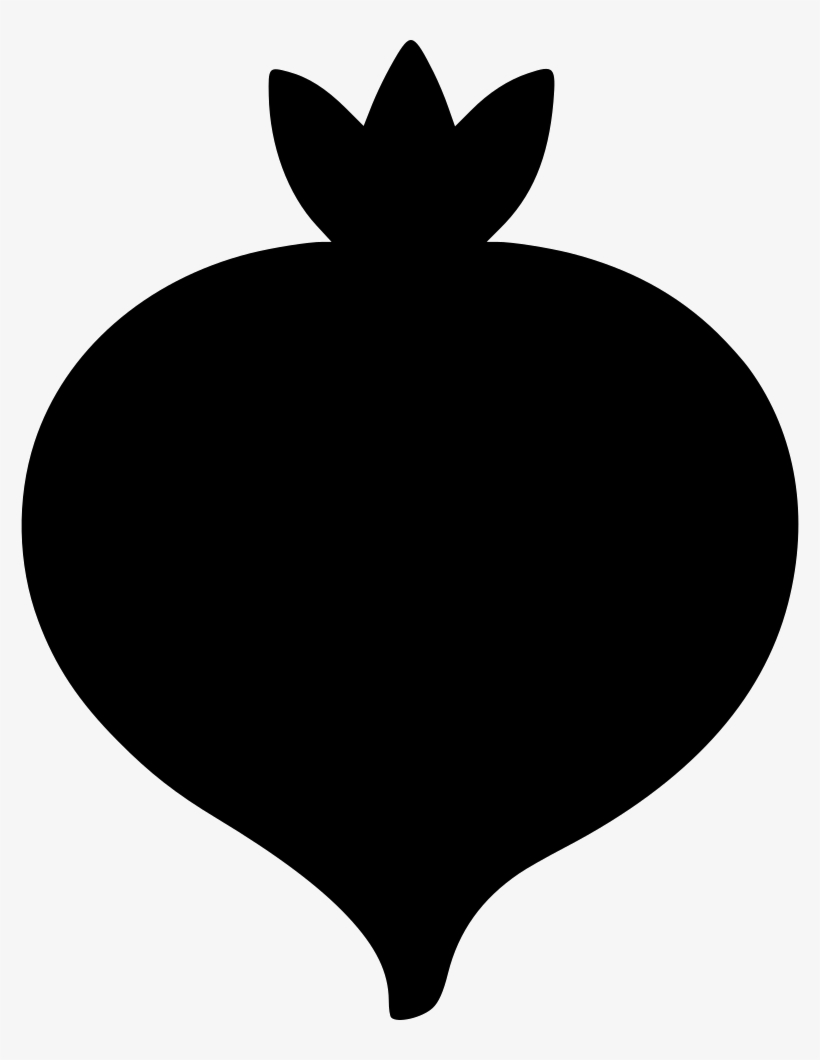 Png File - Turnip Silhouette, transparent png download