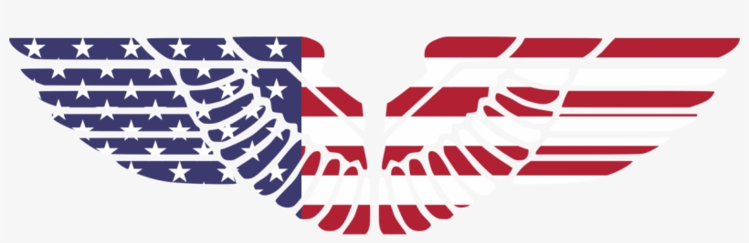 Bald Eagle Flag Of The United States Bird - American Eagle Wings Png, transparent png download