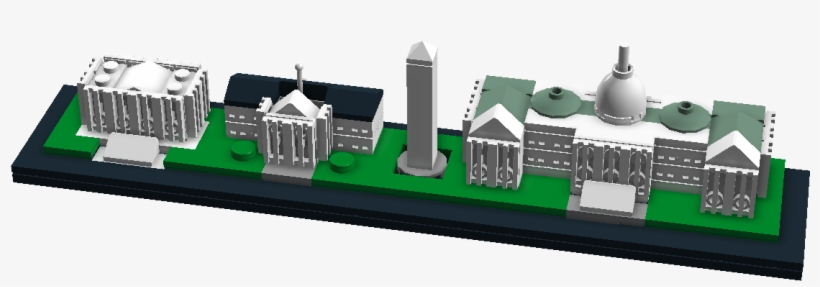 Washington D - C - Architecture - Scale Model, transparent png download