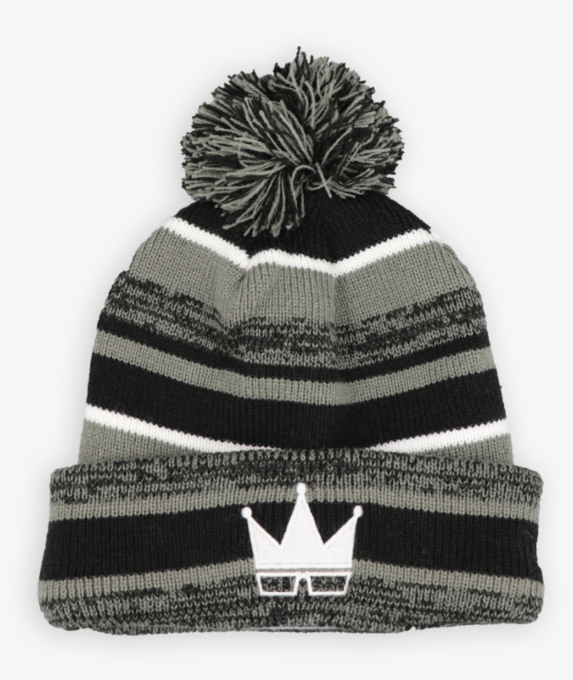 Pom-pom White Crown - Hat, transparent png download