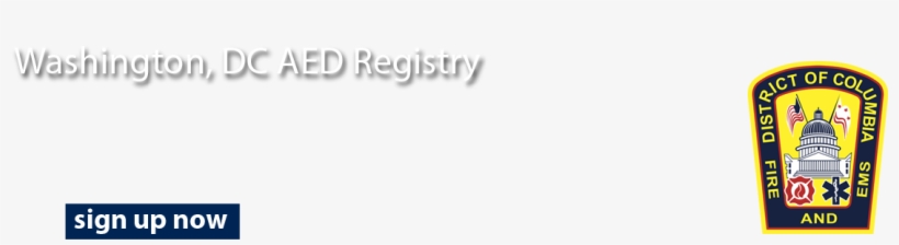 Welcome To The Washington, Dc Aed Registry ™ - Automated External Defibrillator, transparent png download