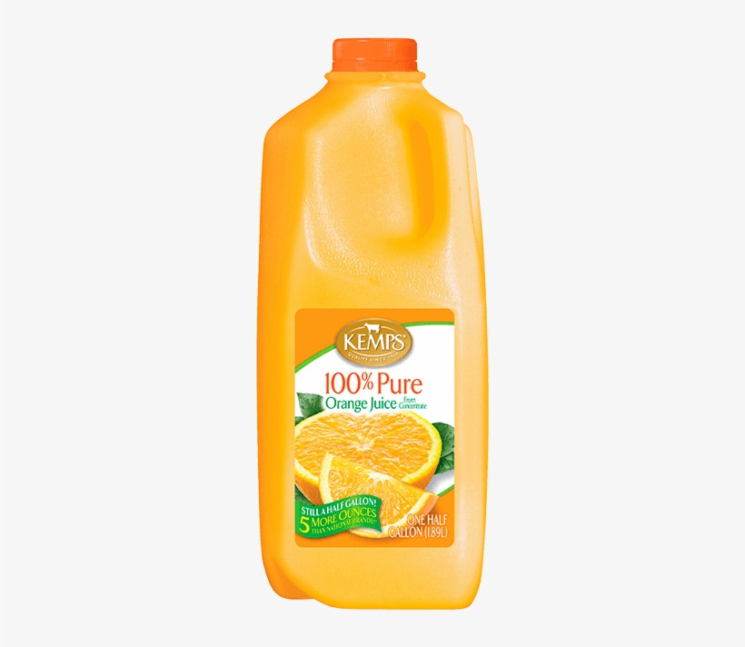 Orange Juice - Orange Juice Half Gallon, transparent png download