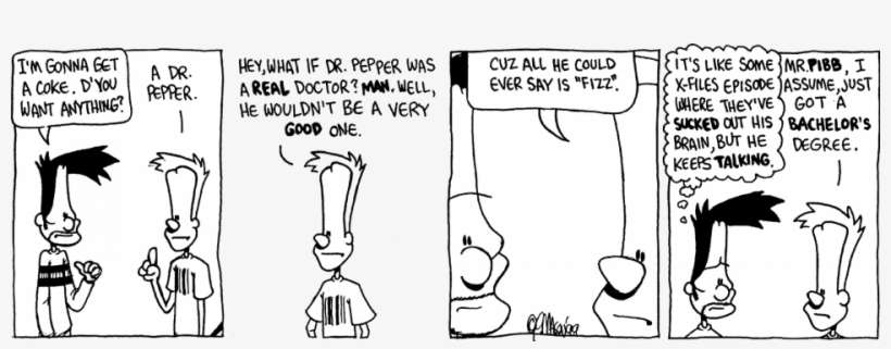 Comic Strip - "dr - Pepper" - Dr Pepper Human, transparent png download