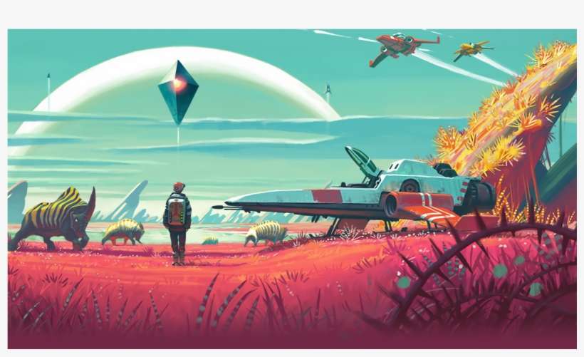 No Man's Sky No Man's Sky No Man's Sky - No Mans Sky Planets, transparent png download